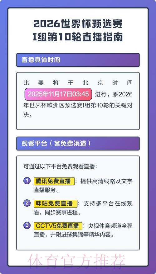 2026世界杯直播实时更新观看指南免费观看 2026世界杯直播实时更新观看指南免费观看