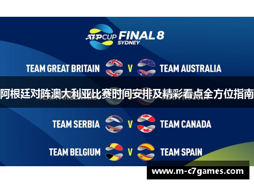 阿根廷对阵澳大利亚比赛时间安排及精彩看点全方位指南 阿根廷对阵澳大利亚比赛时间安排及精彩看点全方位指南